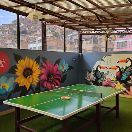Bolivian Heights Hostel La Paz Ngoại thất bức ảnh
